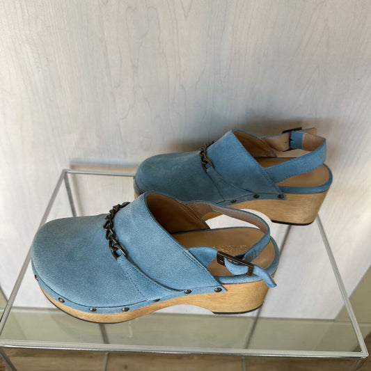 Silent D Suede Chair Clog 36