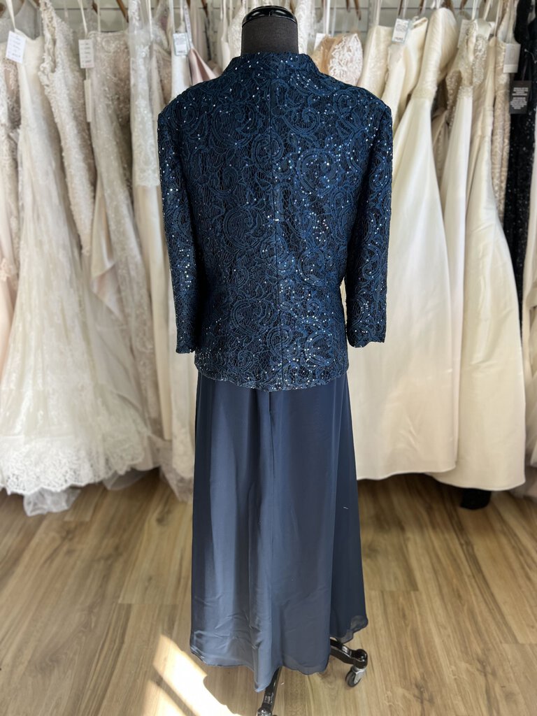 Azazie Lace Top Dress With Jacket 14