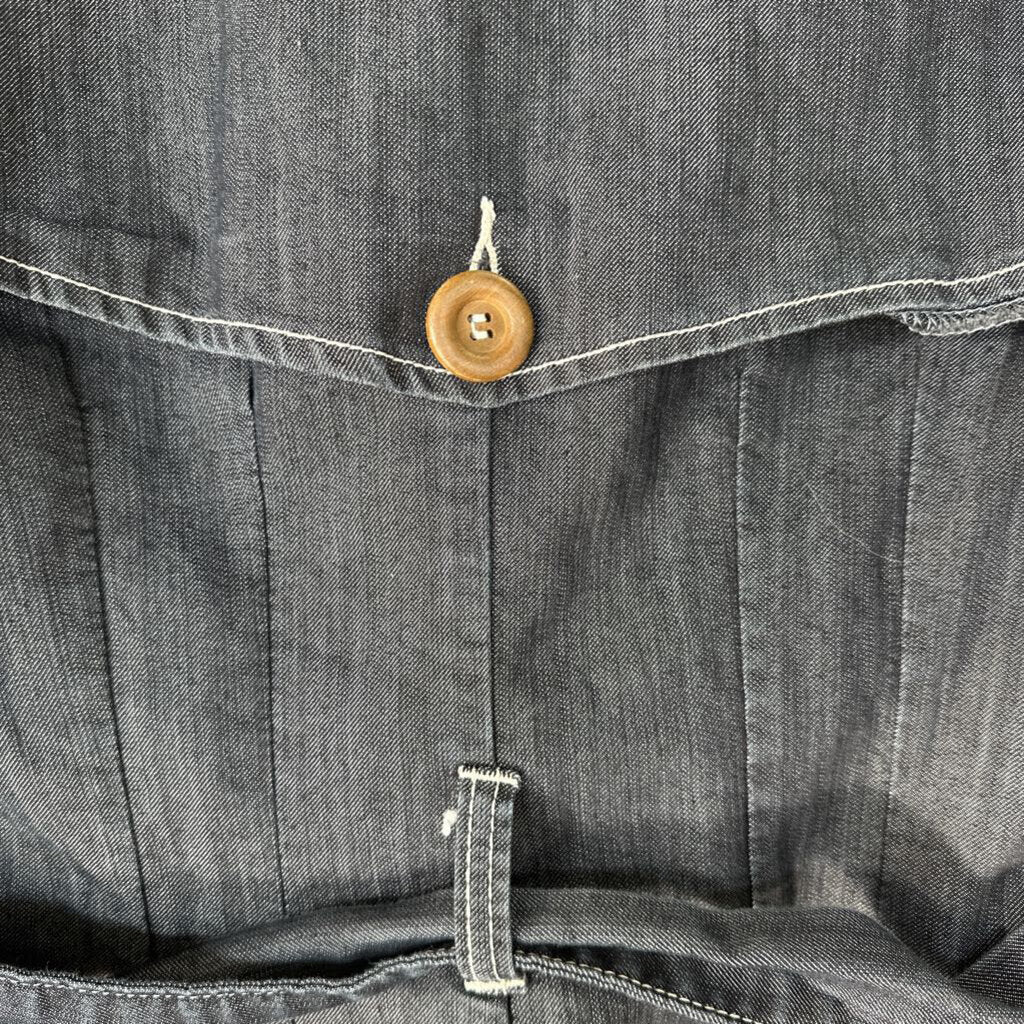Vintage Baccini Peacoat Style Denim Jacket Small