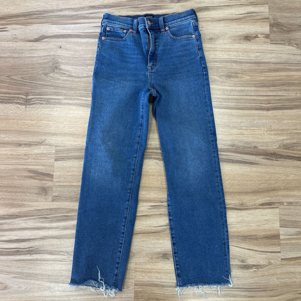 J. Crew Stovepipe Skinny Leg Denim 26