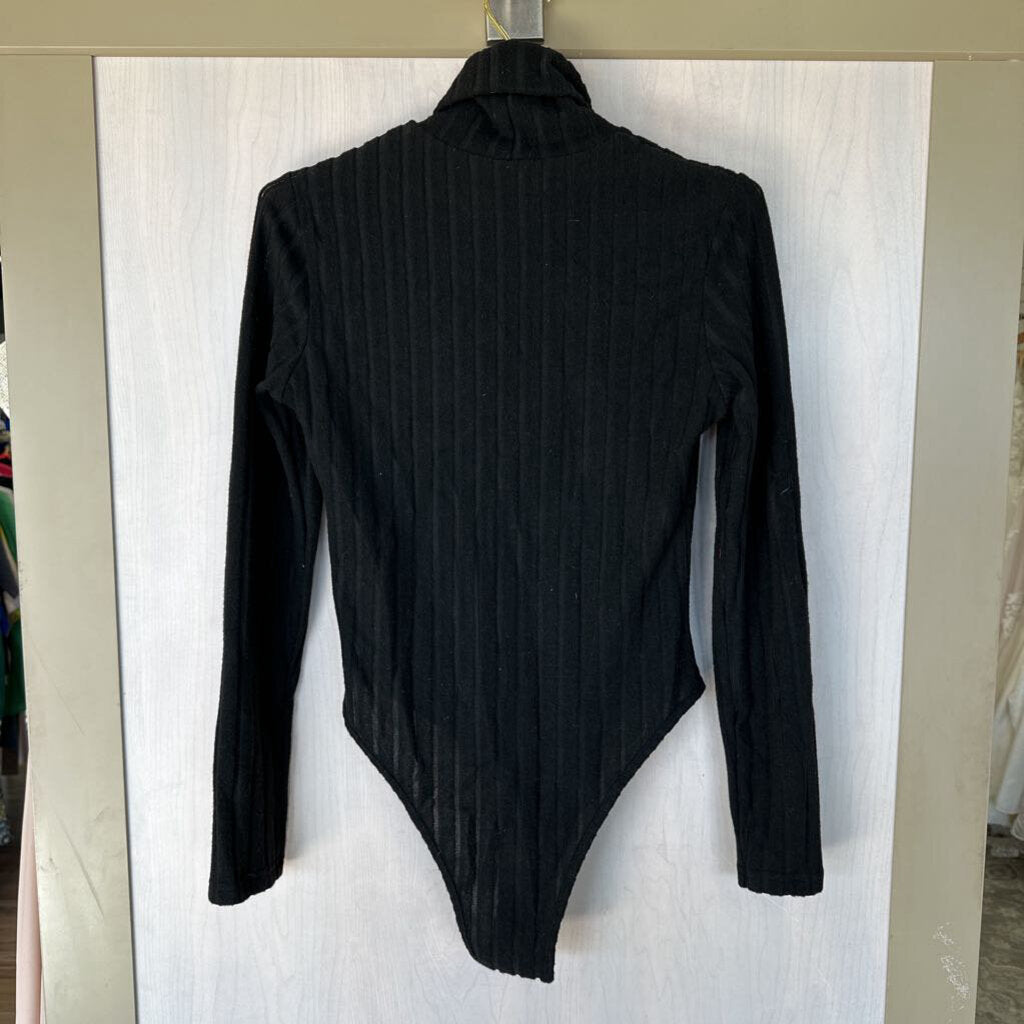 Long Sleeve Turtleneck Bodysuit Medium