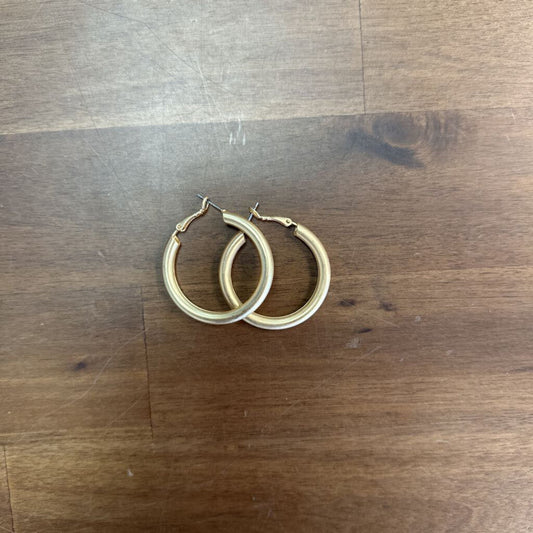 Gold Hoop Earrings