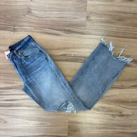 Lucky Brand Distressed Wideleg Jeans 4
