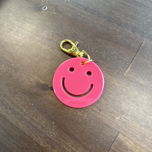 Smiley Face Keychain