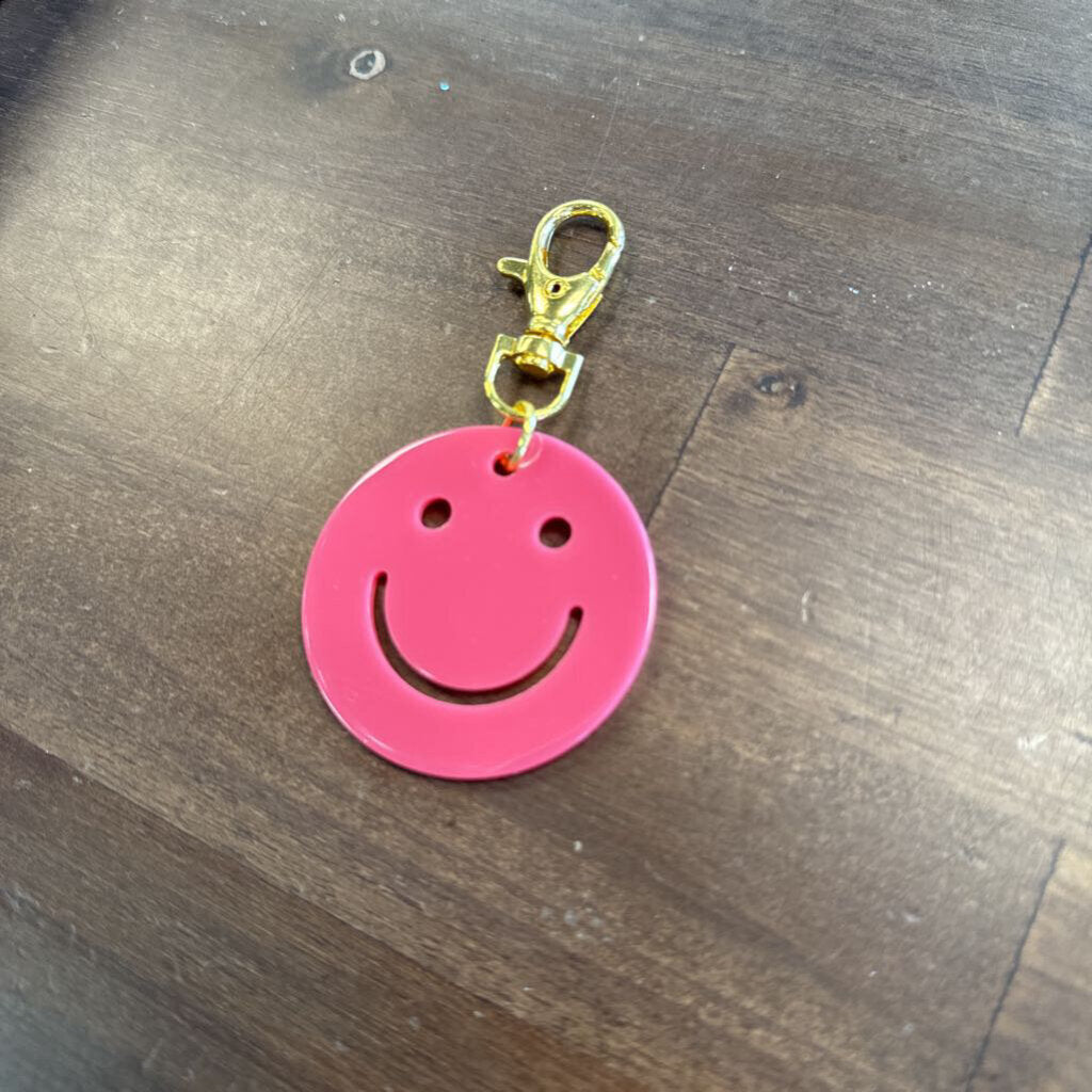 Smiley Face Keychain