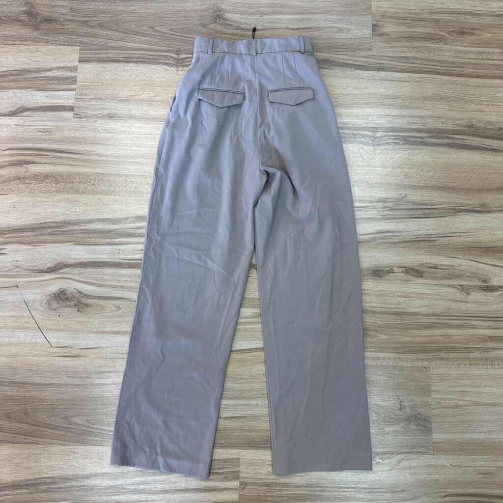 Grey Wide Leg Trousers 0