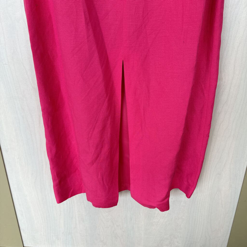 Vintage Hot Pink Maxi Dress 12