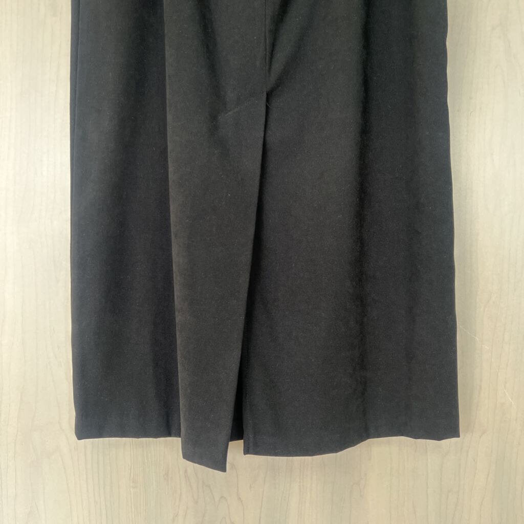 Black Suede Maxi Skirt 8