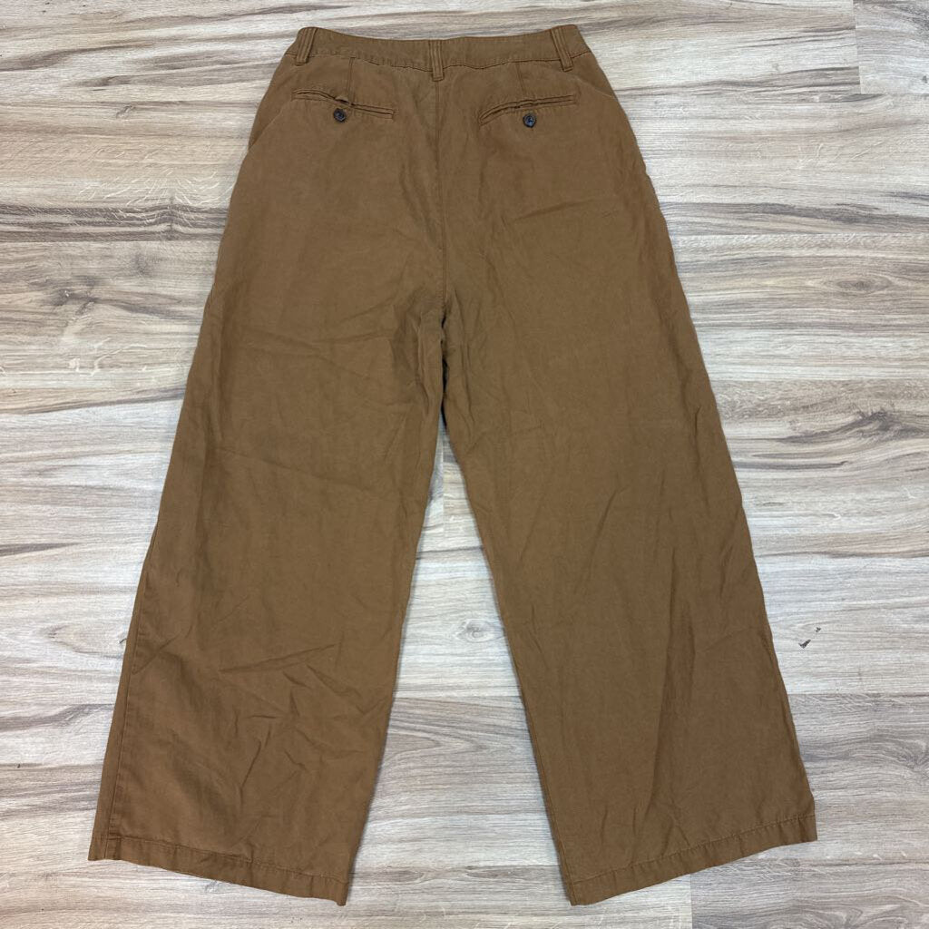 Madewell Brown The Harlow Wide Leg Pants 8