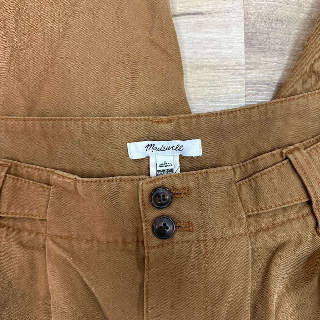 Madewell Brown The Harlow Wide Leg Pants 8