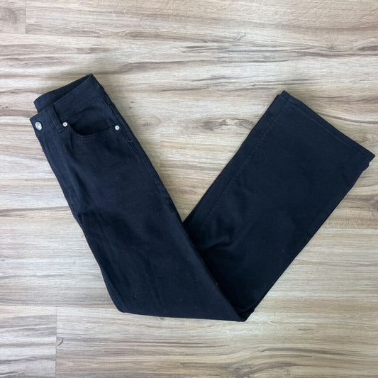 Divided Black High Waisted Wide Leg Jeans 2