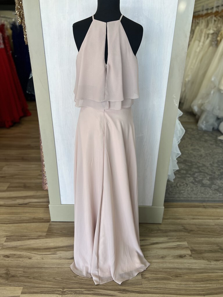 Abby Paris Two Piece Chiffon Long Formal 8