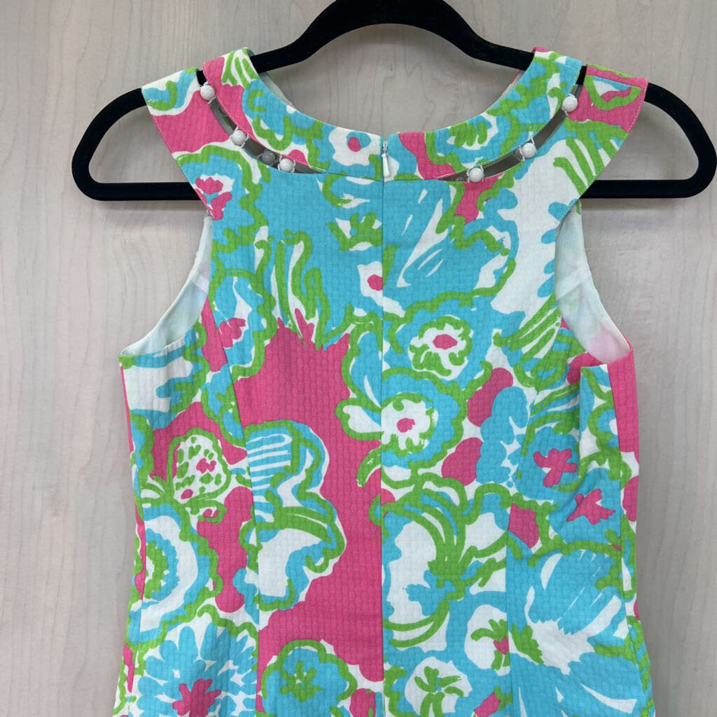 Lilly Pulitzer High Neck Printed Dress 00