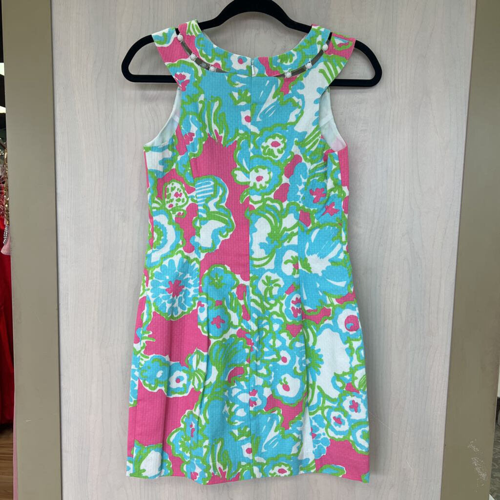 Lilly Pulitzer High Neck Printed Dress 00