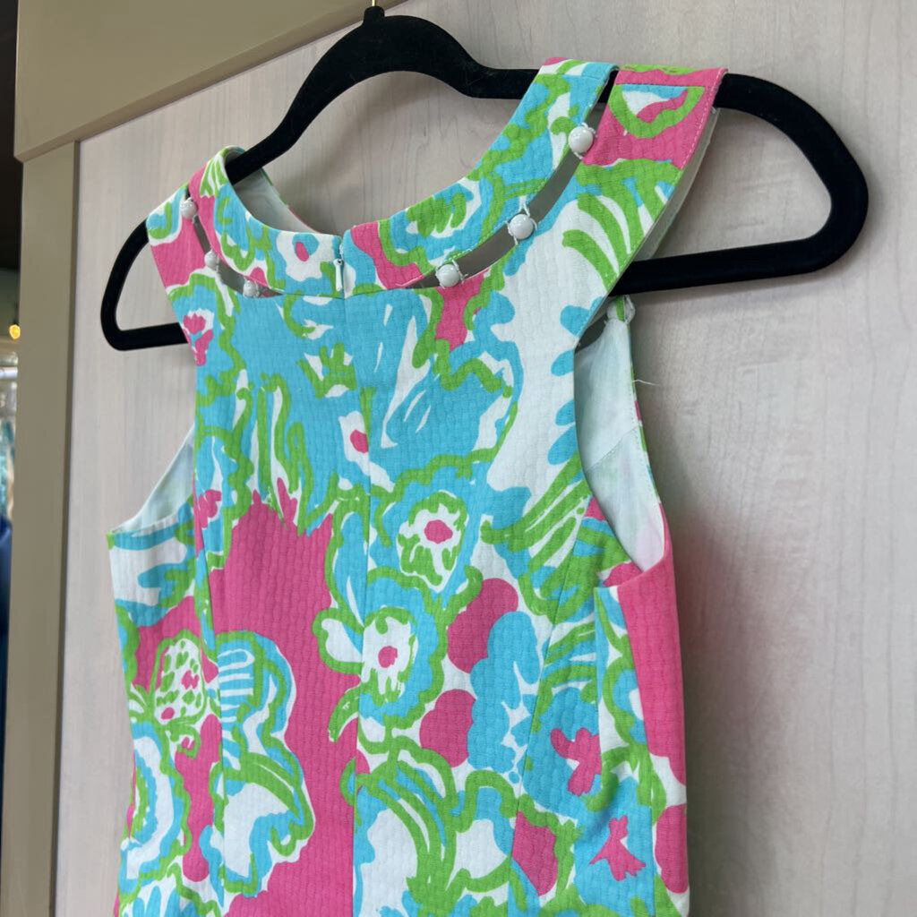 Lilly Pulitzer High Neck Printed Dress 00