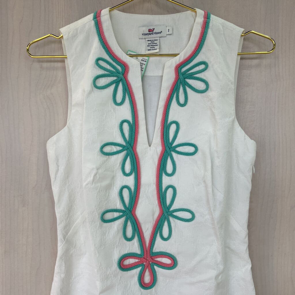 Vineyard Vines Embroidered Shift Dress 2