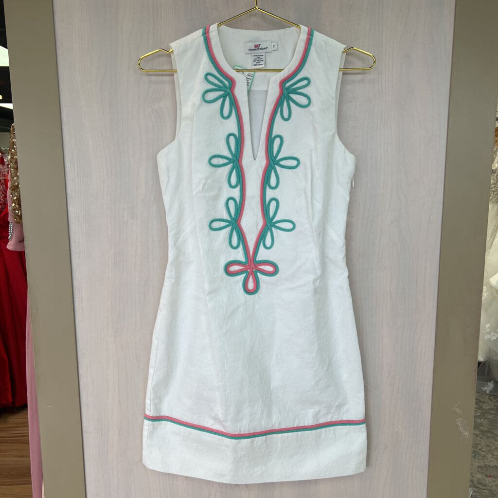 Vineyard Vines Embroidered Shift Dress 2