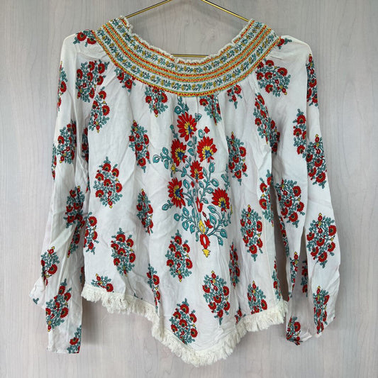 Altar'd State Off The Shoulder Floral Top Small