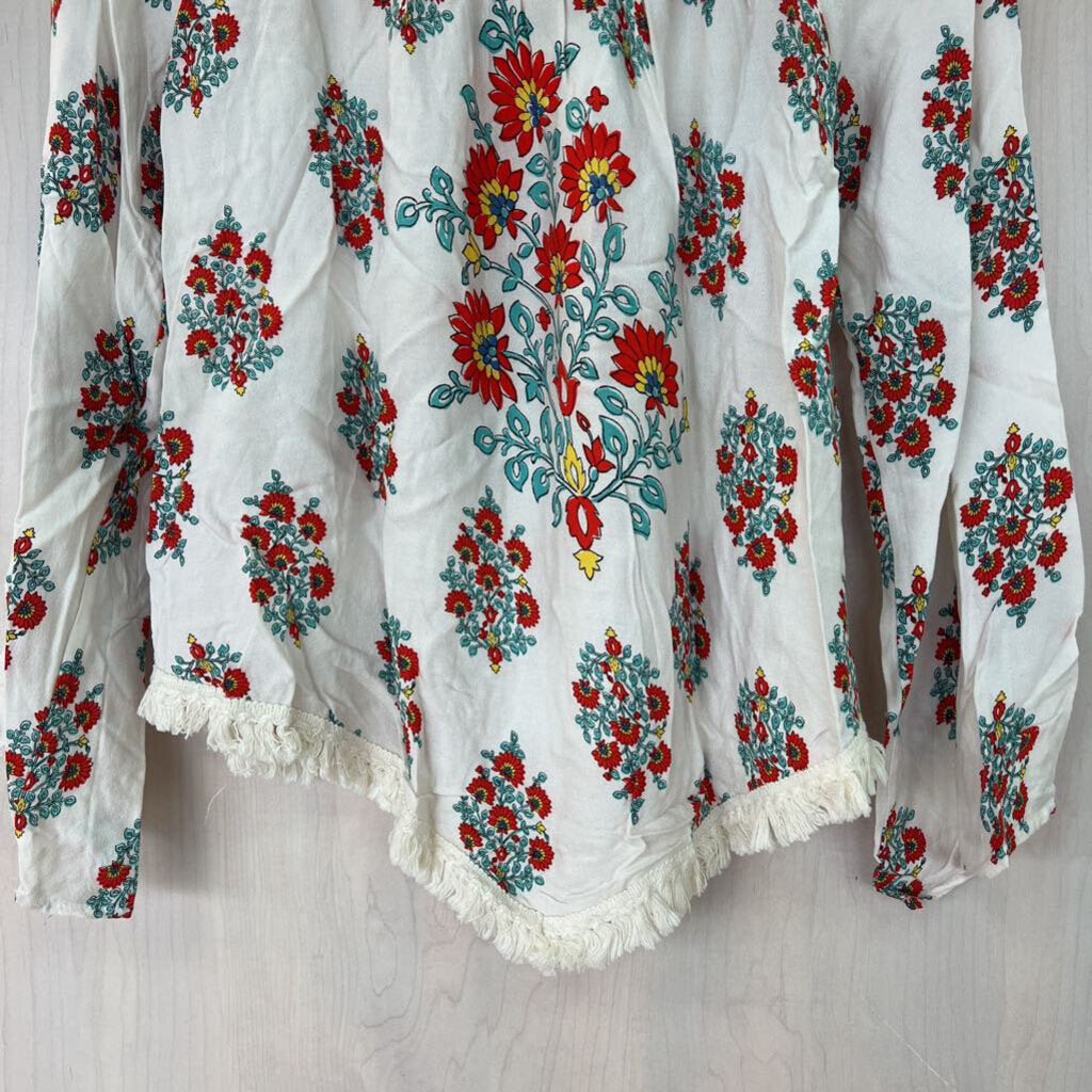 Altar'd State Off The Shoulder Floral Top Small