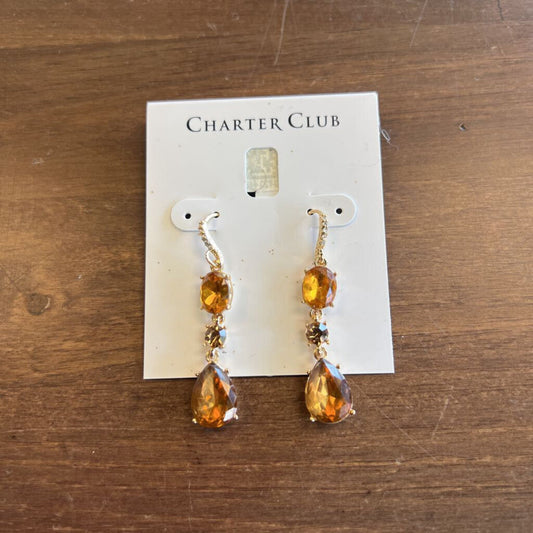 Charter Club Gold Dangle Earrings